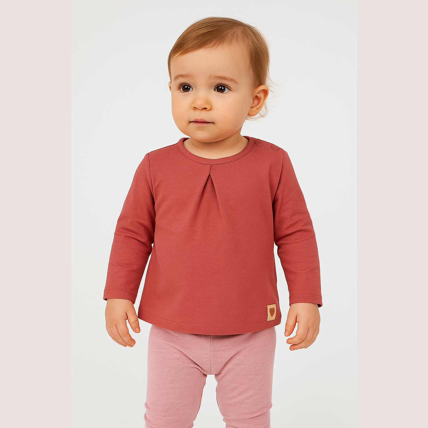 S.Oliver Baby Girl's Burgundy Long-Sleeve Blouse |S.Oliver in Lebanon
