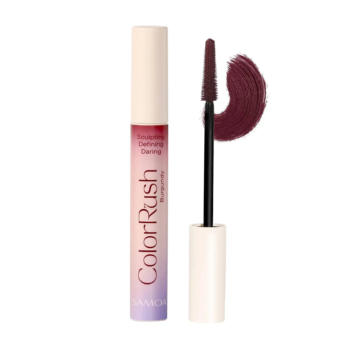 Samoa Cosmetics ColorRush Burgundy Mascara