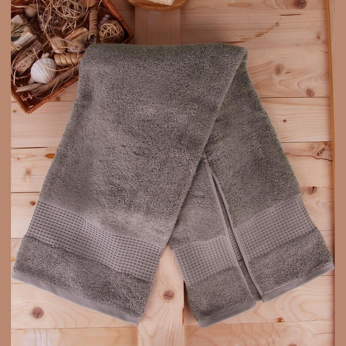 FACE TOWEL 60x110cm Dark Beige