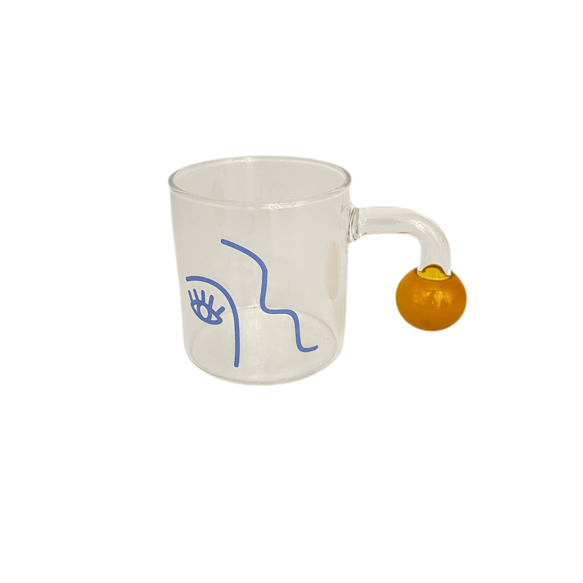 300 ml Transparent Glass Mug