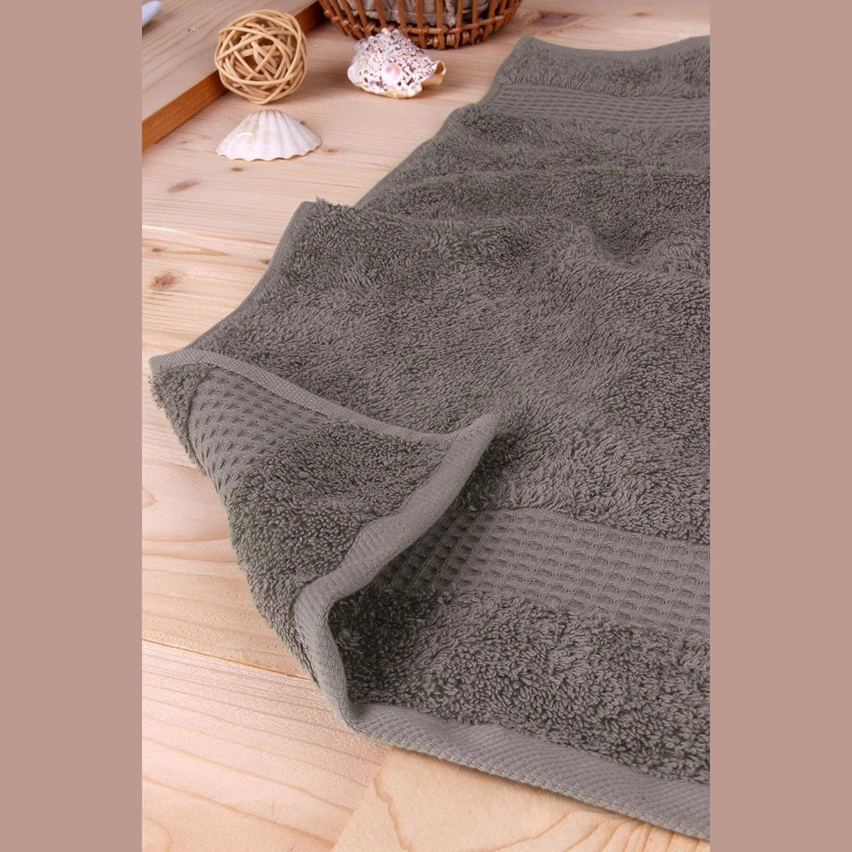 100% Cotton Set of 4 Hand Towels 40x60cm