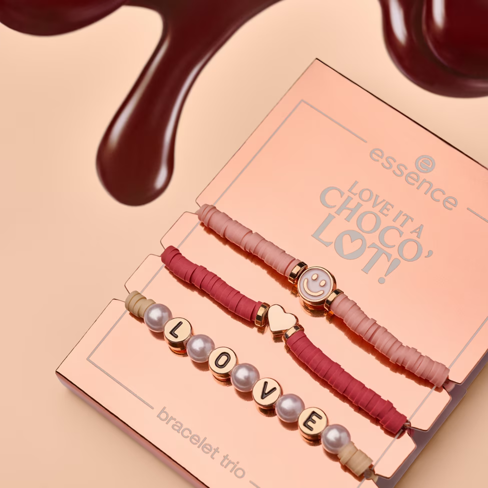 Essence LOVE IT A CHOCO' LOT! bracelet trio