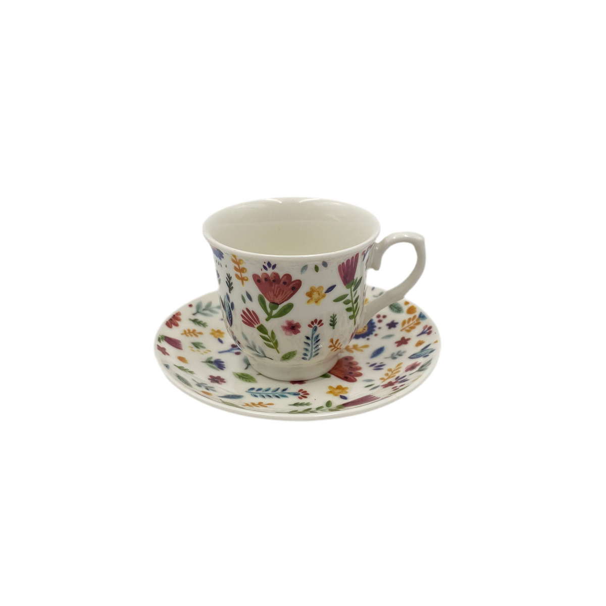 GeBe, 12 PCs Coffee Cups With Saucers Set