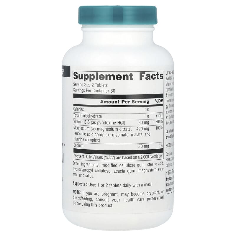 Source Naturals, Ultra-Mag™, 120 Tablets - Medaid International