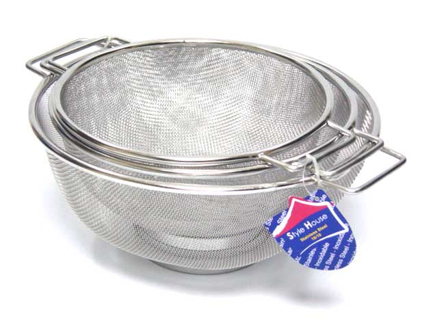 3-Pieces Mesh Colander