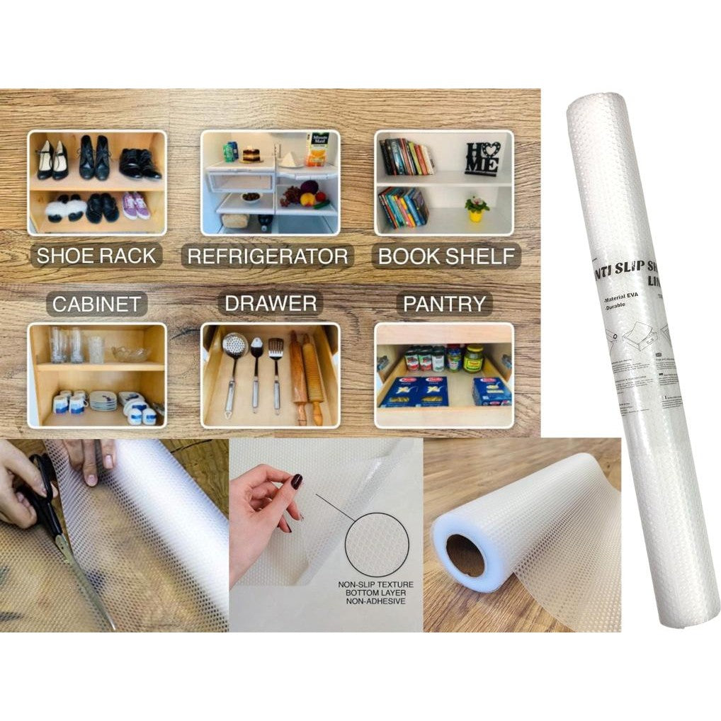 EVA Transparent Shelf Mat 300 x 45 cm
