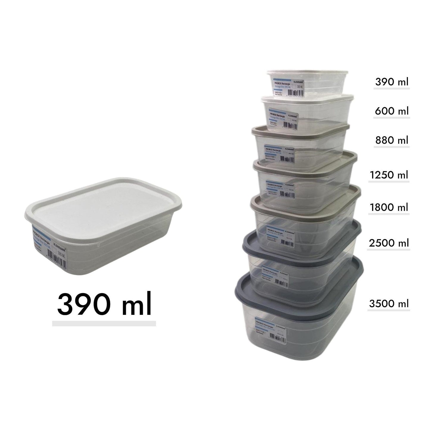 Probox Rectangular Food Storage Box 390 ml
