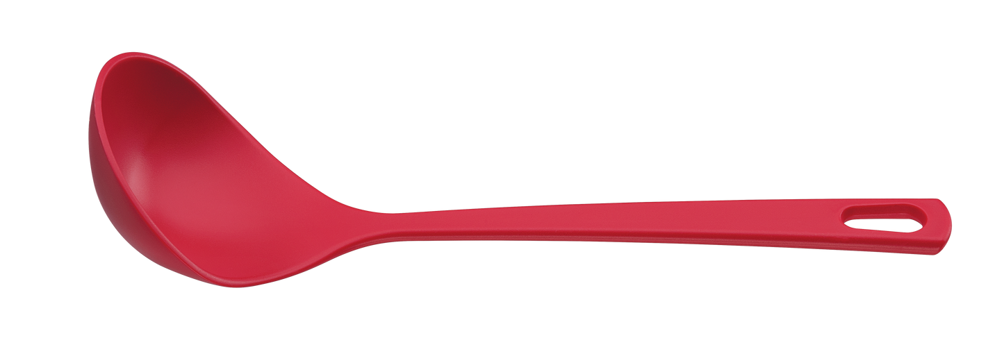 Tramontina ability red nylon ladle