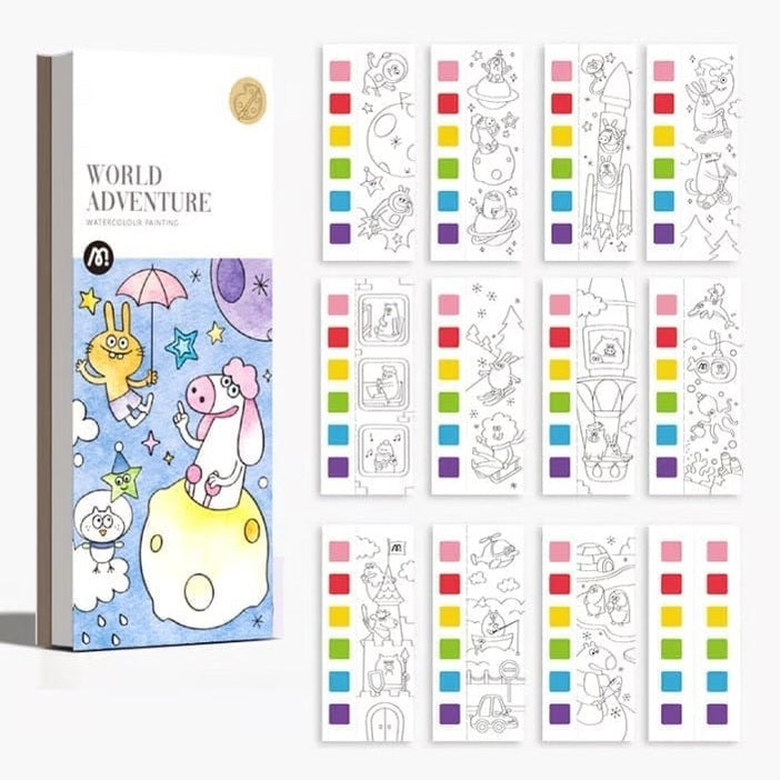 Pocket Watercolor Painting Book