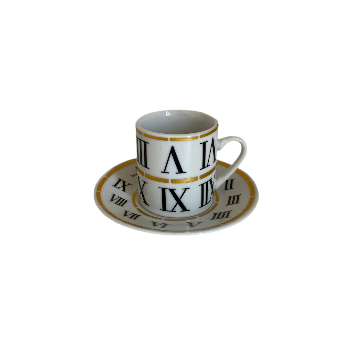 6 Pcs Coffee Cups With Saucers