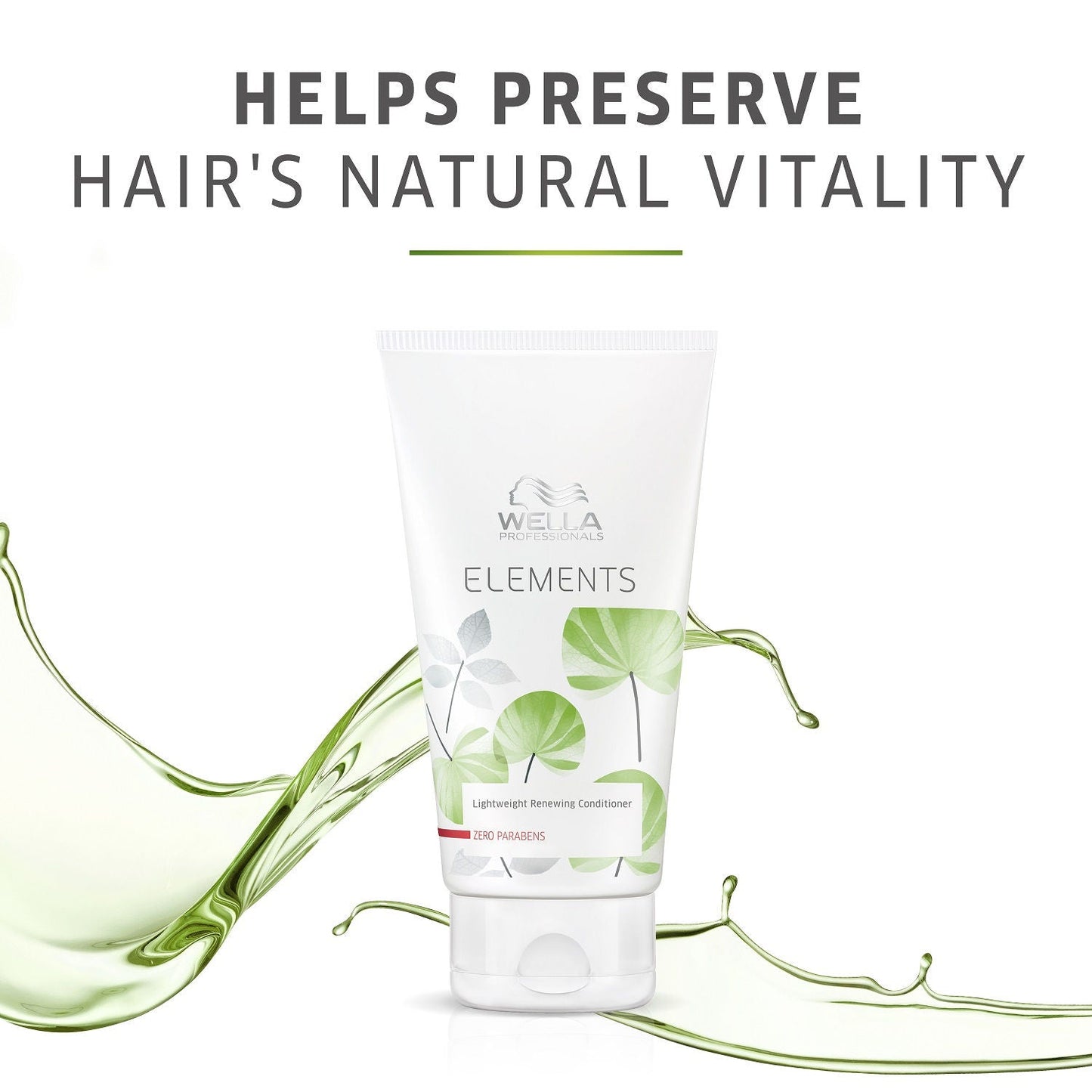 Wella Professionals Elements Light Weight Renewing Hair Conditioner - Sulfate Paraben Free