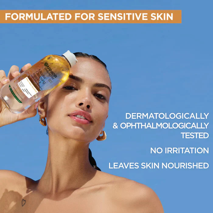 Garnier Micellar Water Oil-Infused Facial Cleanser and Waterproof Makeup Remover (2 sizes)