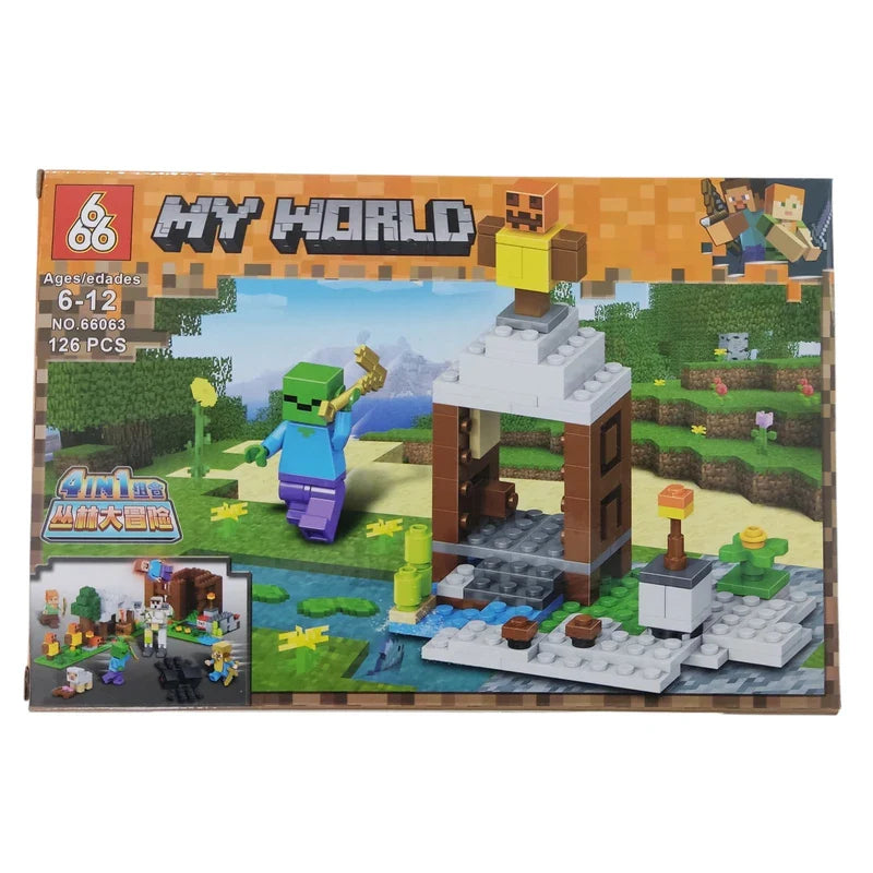 Constructor Farm with zombies Minecraft 4 in 1 Lebanon