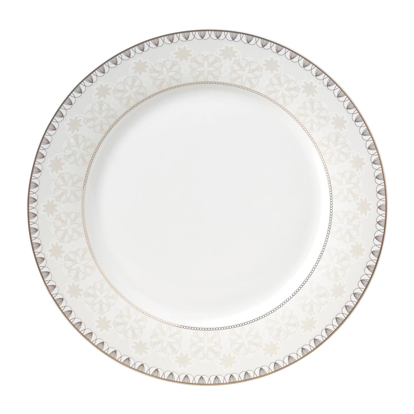 Symphony gold star décor dinner plate Ø:27cm