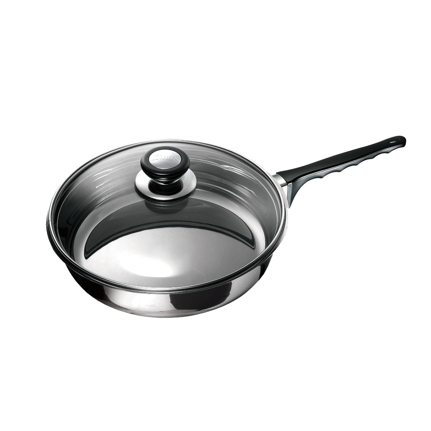 Kinox frypan with glass lid 24cm