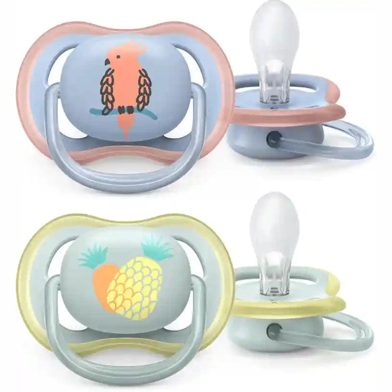 Avent - Ultra Air Soothers Deco Mix - 0-6m - Girl