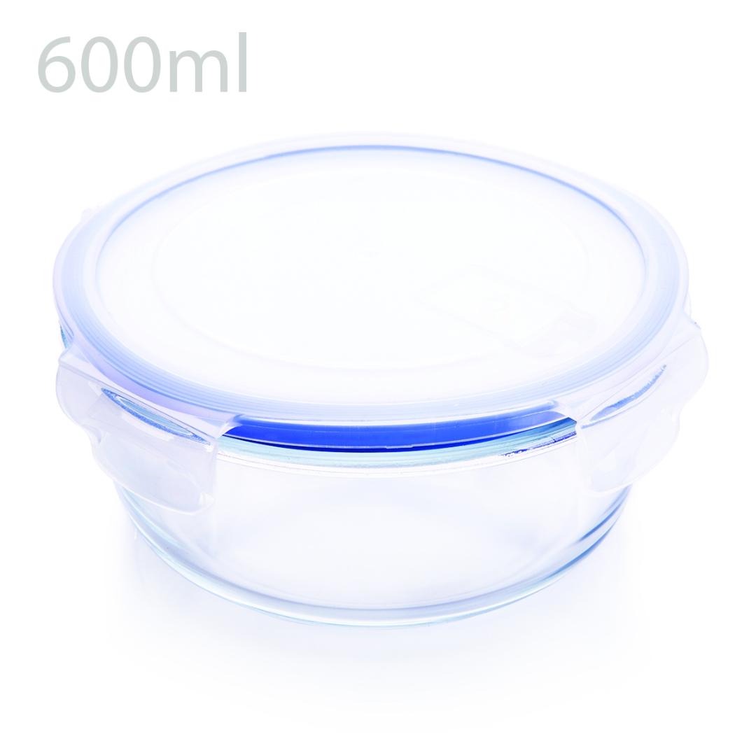 TESTA – Food Container 600ml Tempered Glass