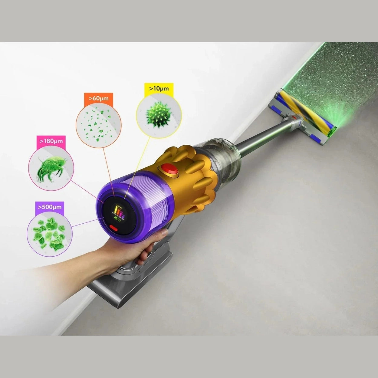 V12 Absolute Detect Slim Vacuum Cleaner by Dyson