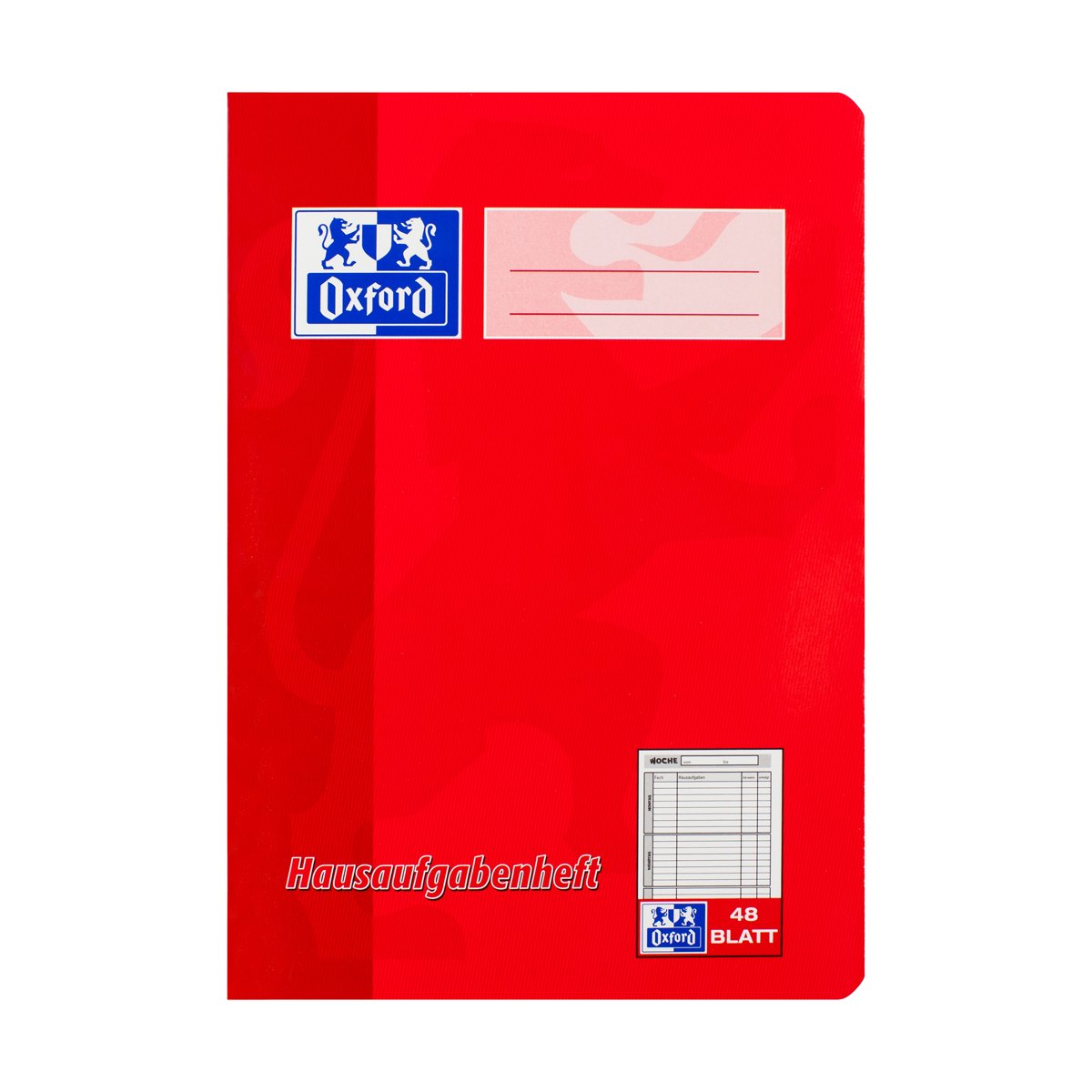 Oxford A5 48 Sheets Red Homework Book|Oxford In Lebanon