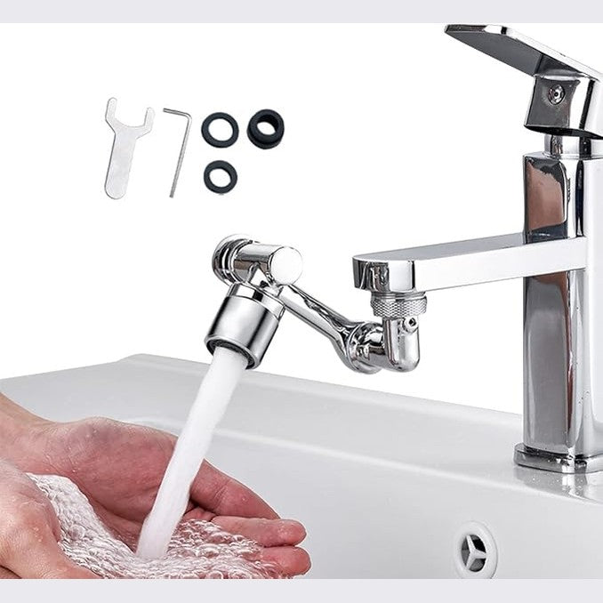 1080° Rotating Faucet Extender – Splash Filter Aerator