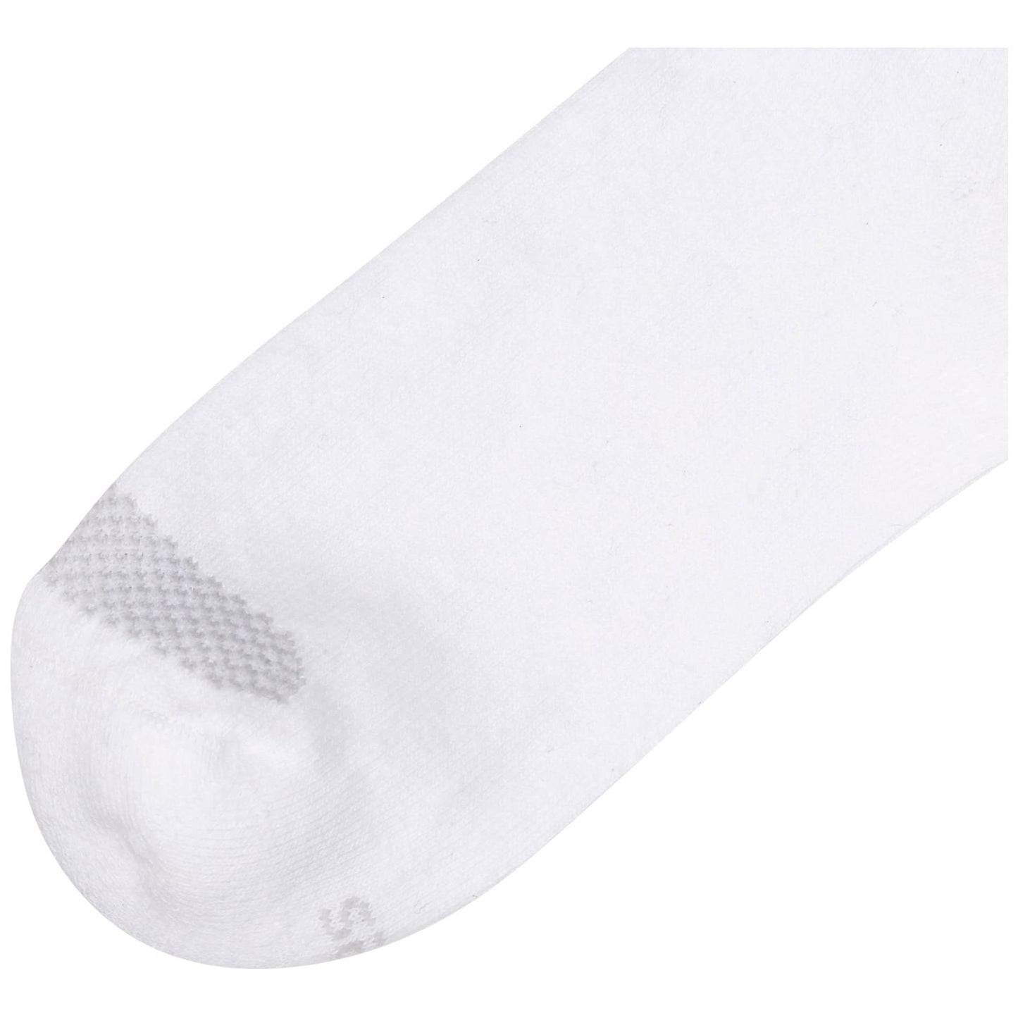 Hanes-womens Cool Comfort Toe Support Ankle Socks, 6-pair Pack Casual Sock, White/Grey Vent, One Size US - Medaid International