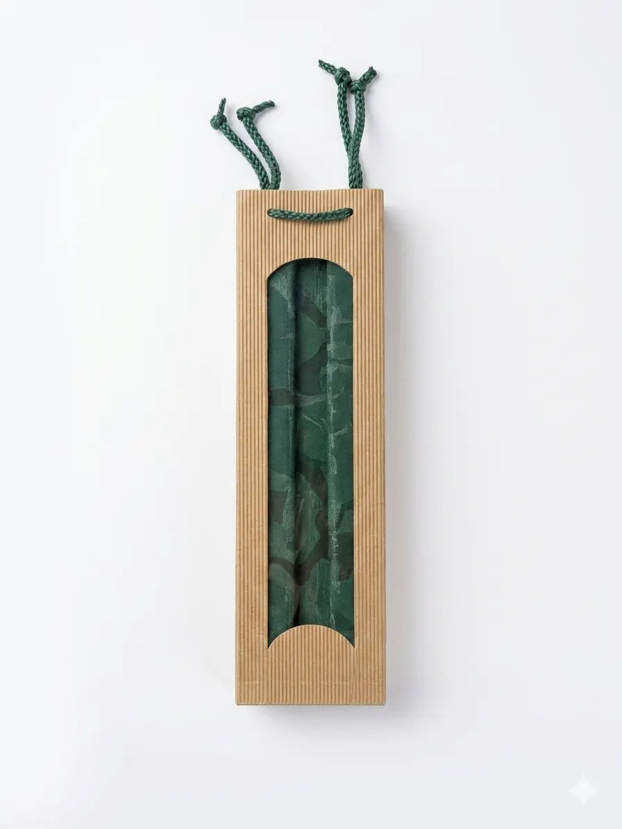 SD Premium Silk Scarf In Eco Friendly Ribbed Gift Box | SD In Lebanon