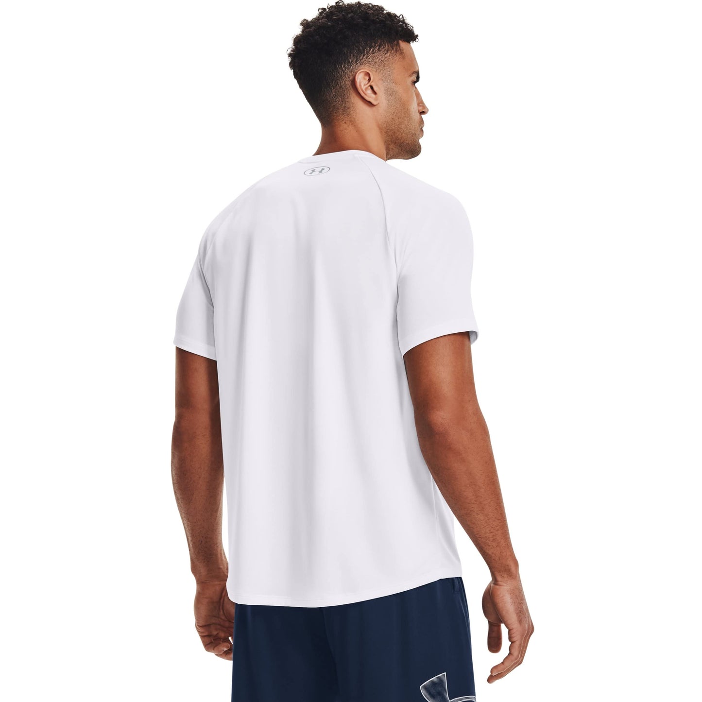 Under Armour Men's Tech 2.0 Short-Sleeve T-Shirt , White (100)/Overcast Gray, Large - Medaid International