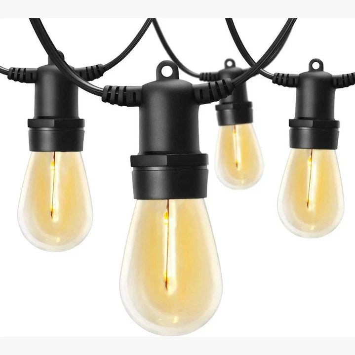 Outdoor String Lights With Bulbs