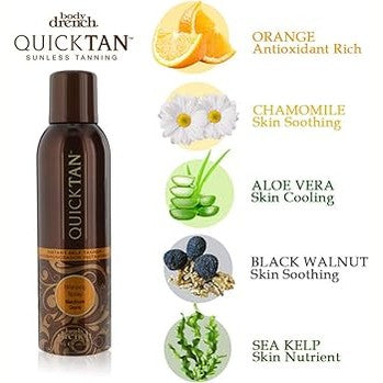 Body Drench Quick Tan Medium Dark Bronzing Spray - 170g