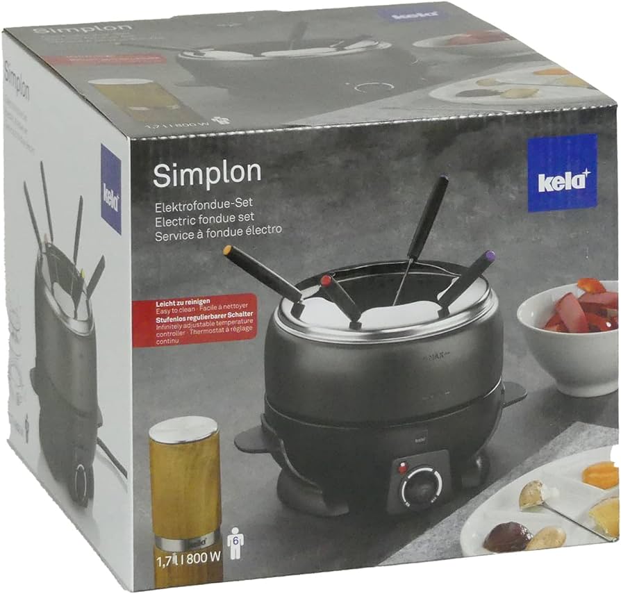 Kela Electric Fondue-Set Simplon
