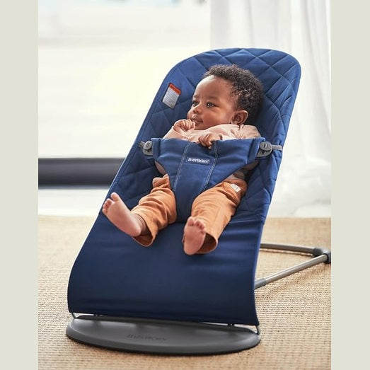 Babybjorn - Bouncer Bliss Cotton - Midnight Blue