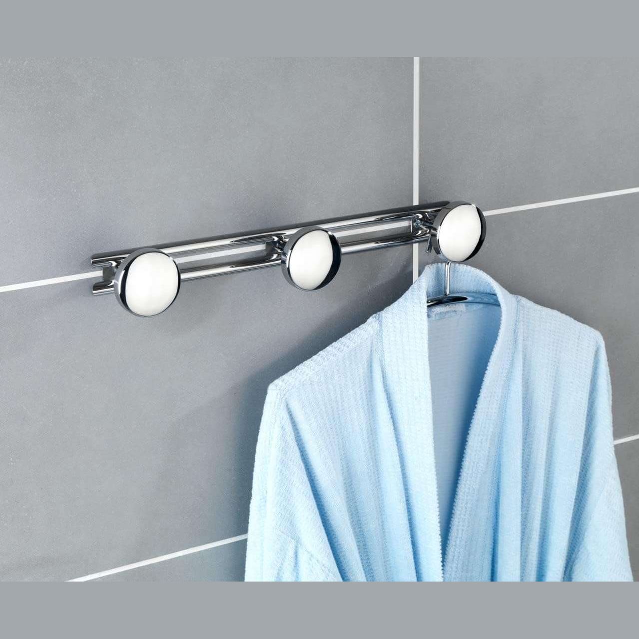 Stainless Steel 3 Wall Hooks by Wenko