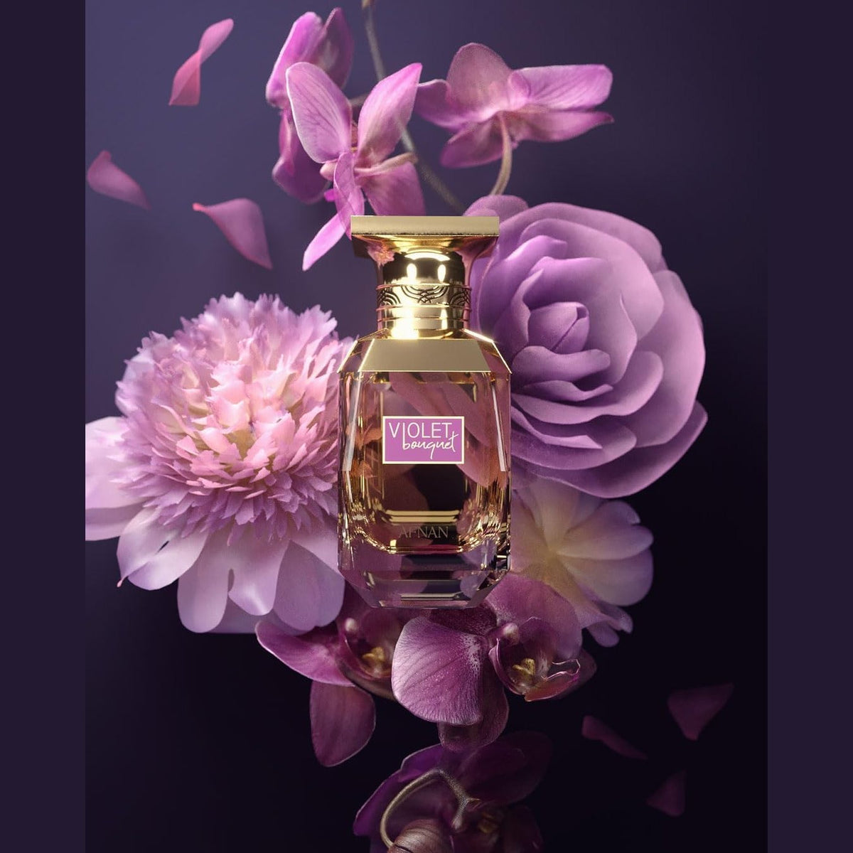 Afnan Violet Bouquet Eau De Parfum for Women, 2.7 Fl. Oz - Medaid International