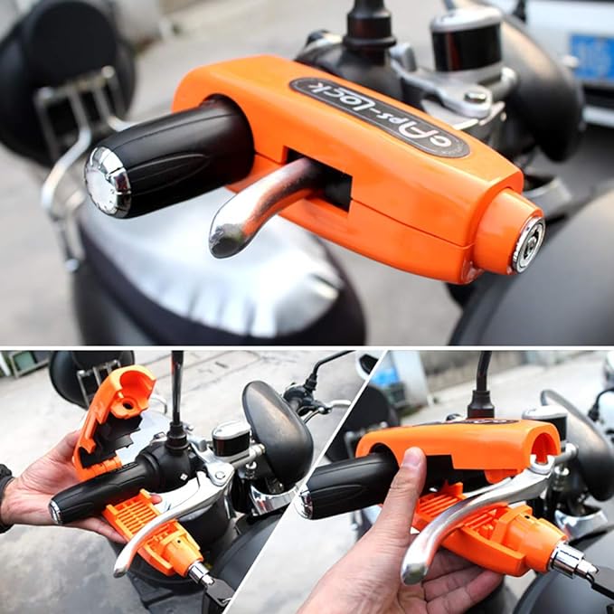 Grip-Lock Motorcycle Handlebar