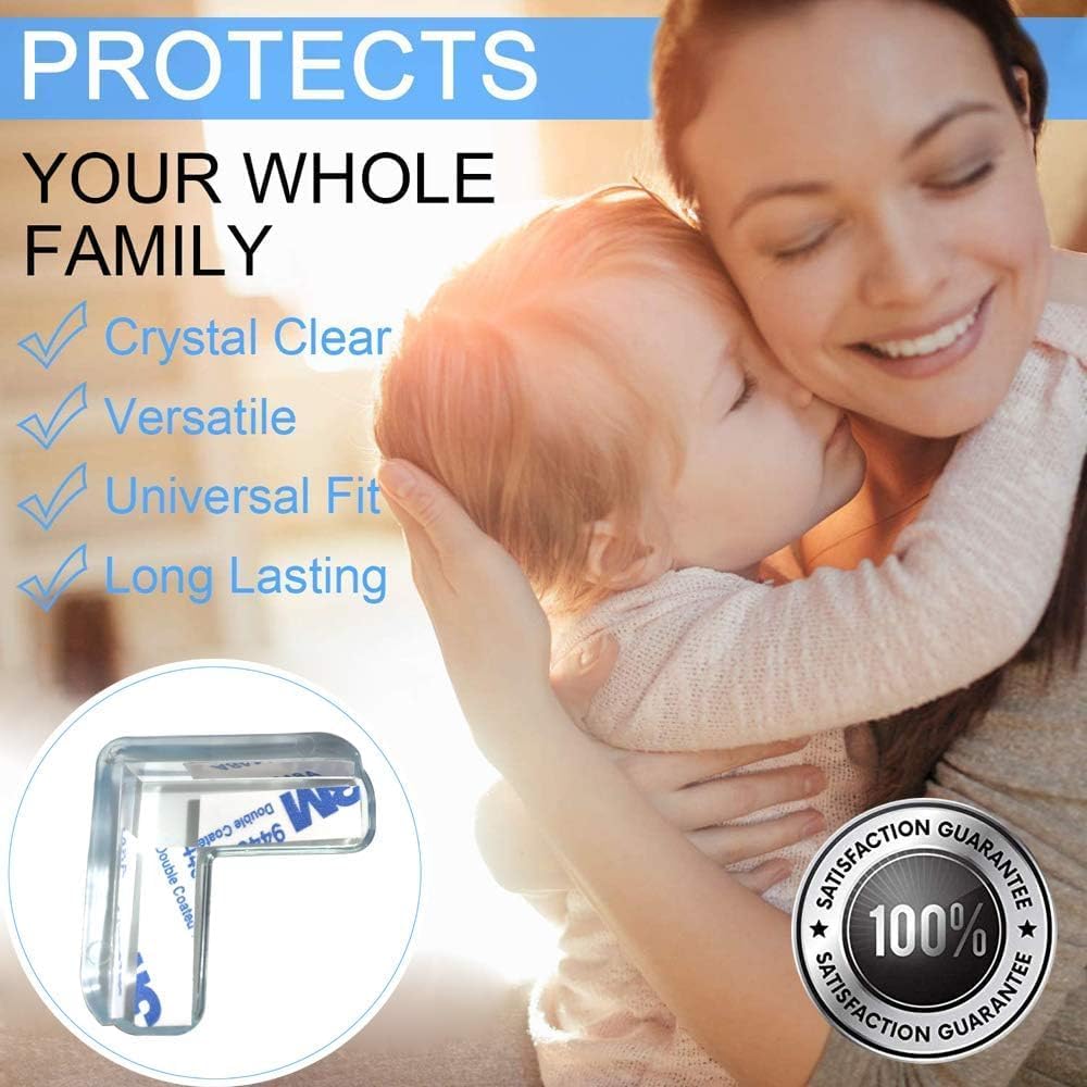 Transparent Silicone Corner Protectors
