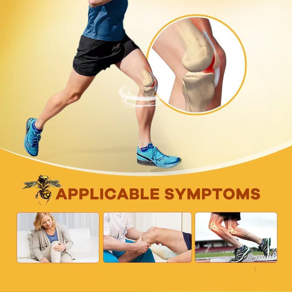 QX YUSAOUG 15PCS Bee Venom Moisturizing Cream, New Zealand Venom Professional Treatment Gel, Bee Venom Joint Care Gel - Medaid International