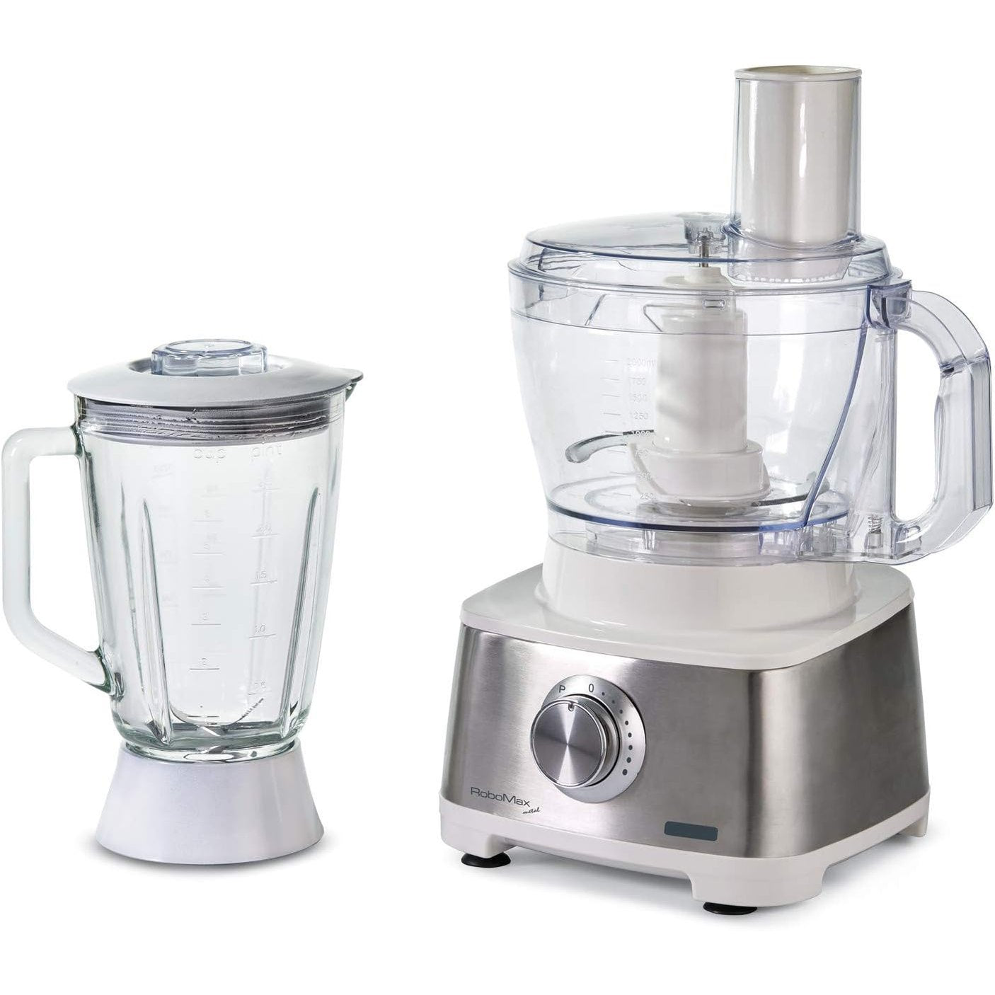 Ariete RoboMax METAL - Food Processor W/Blender&Citrus 3.5L, 2100W