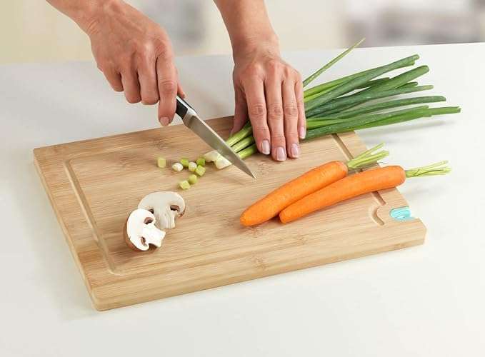 Chopping Board with Knife Sharpener by Wenko