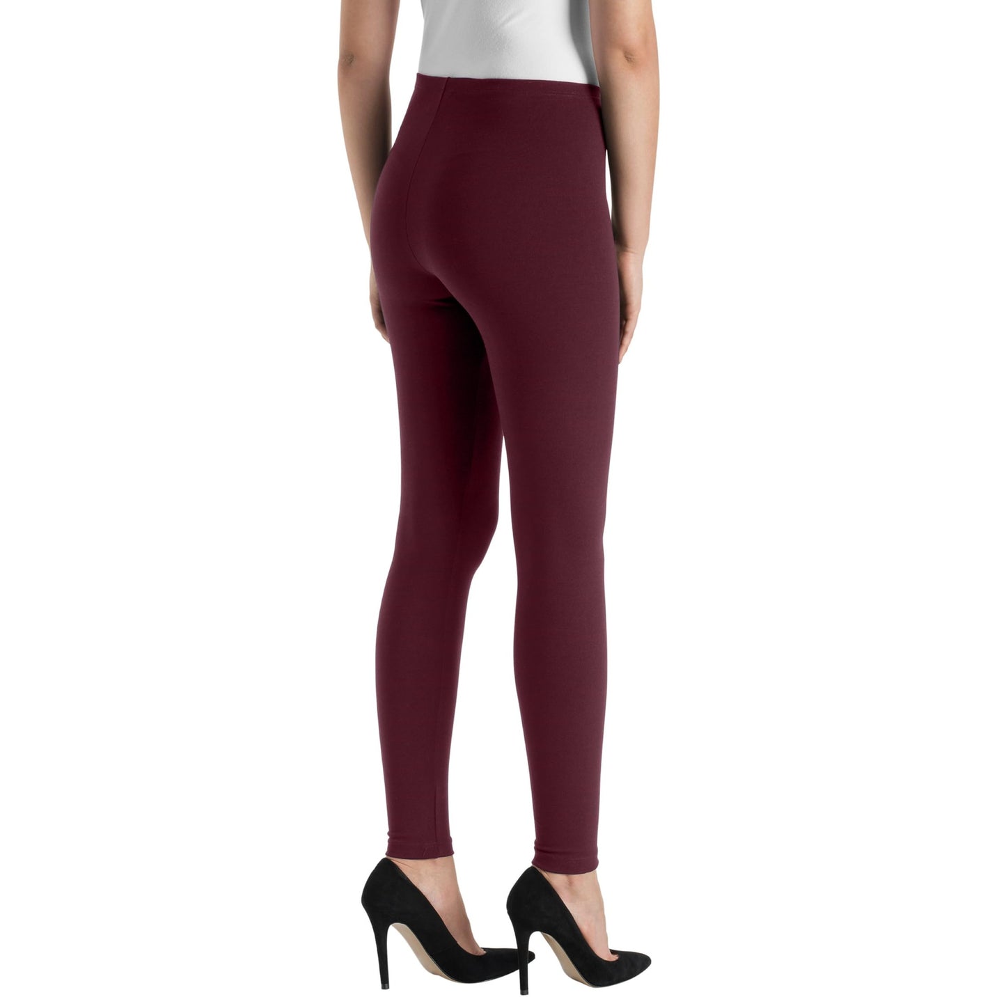 Wolford Baily Leggings For Women Port Royale Red M Medium - Medaid International