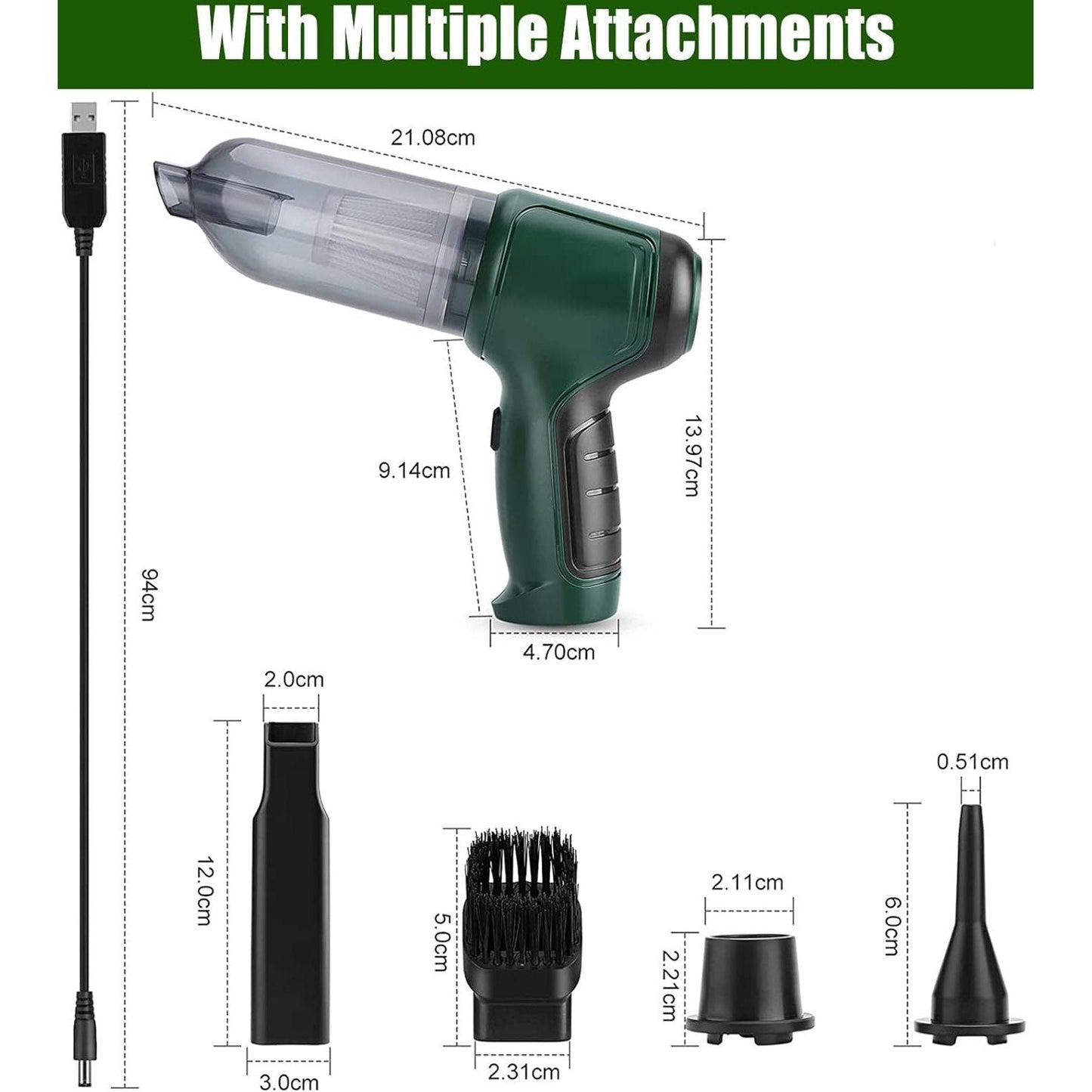 2 in 1 Vacuum Cleaner and Blower