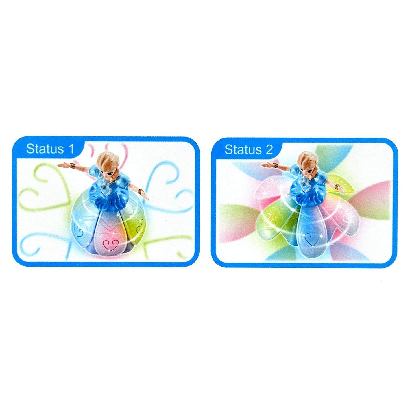 Dancing Angel Girl Robot with Lights and Music