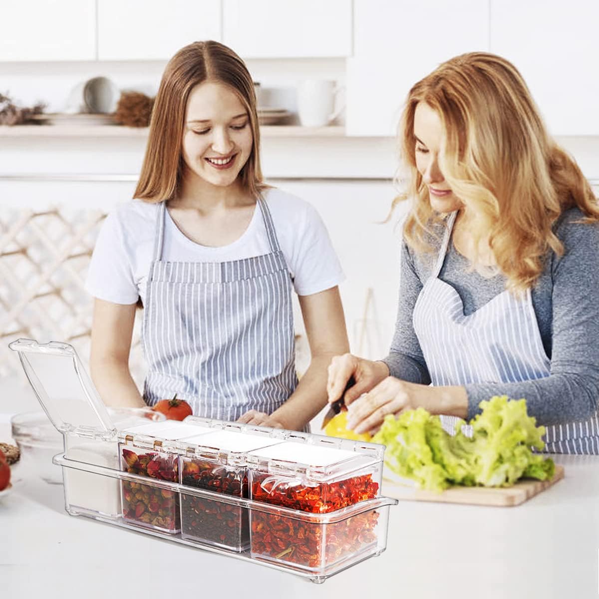 Clear Seasoning Box