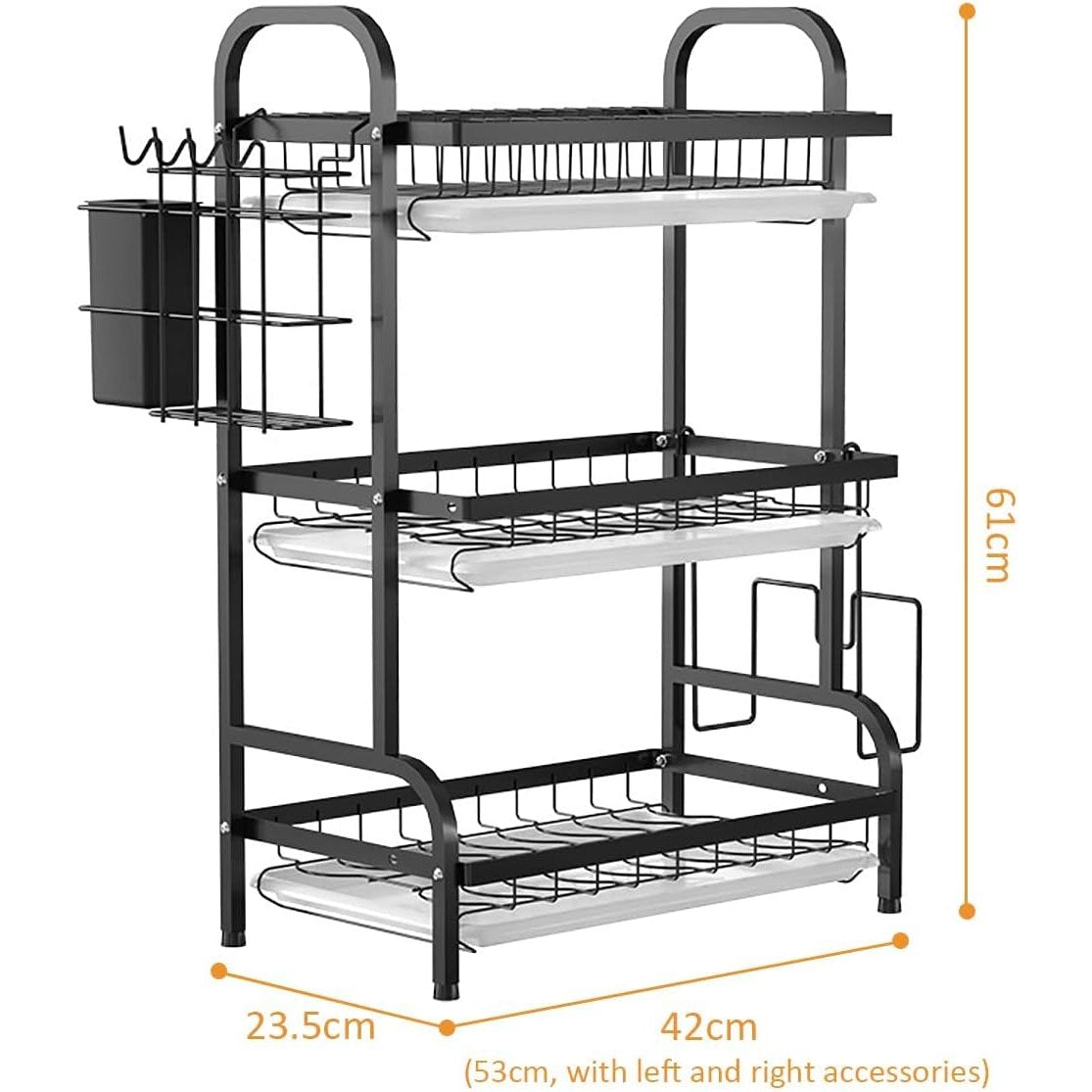 3 Layers Dish Drying Rack