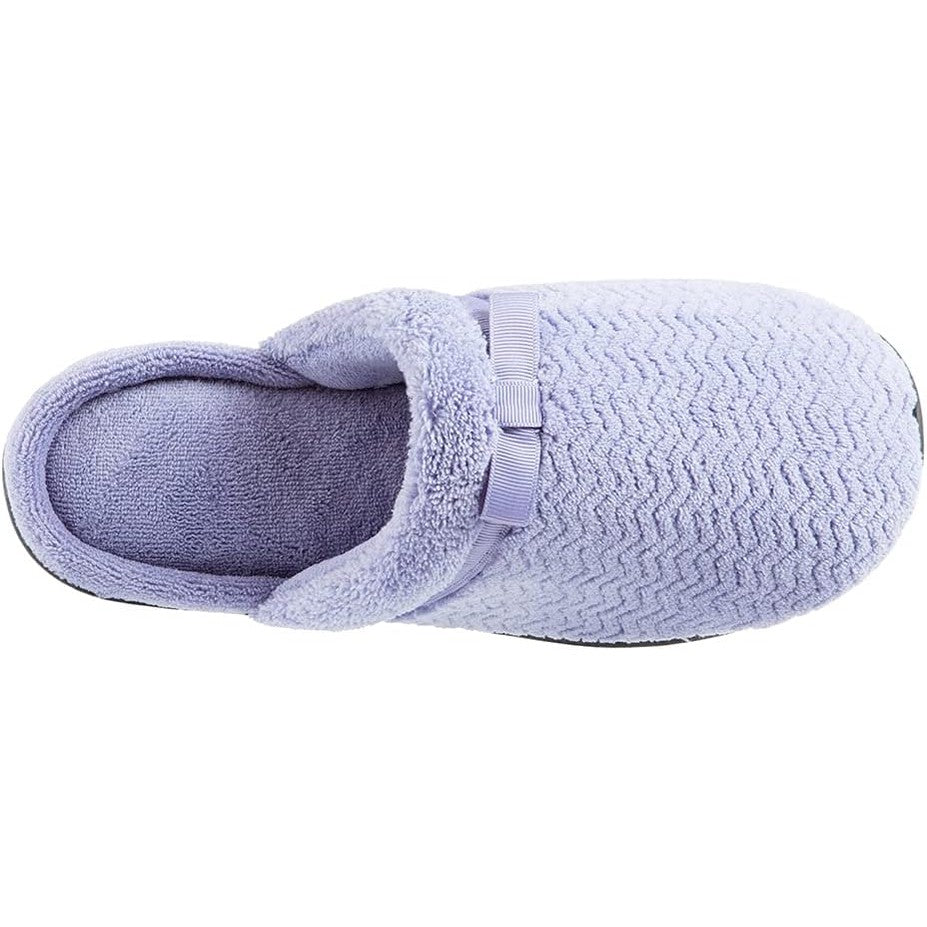 Isotoner Women's Purple Chevron Slip on Clog Slipper | Isotoner In Lebanon