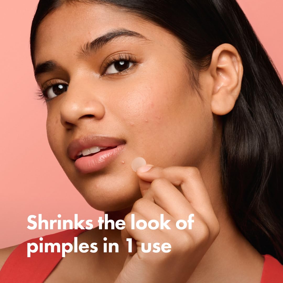 Mighty Patch™ Original patch from Hero Cosmetics – The #1 Hydrocolloid Acne Pimple Patch for Shrinking Zits and Whiteheads in 1 use; Nighttime Spot Stickers for Face and Skin (72 Count) - Medaid International