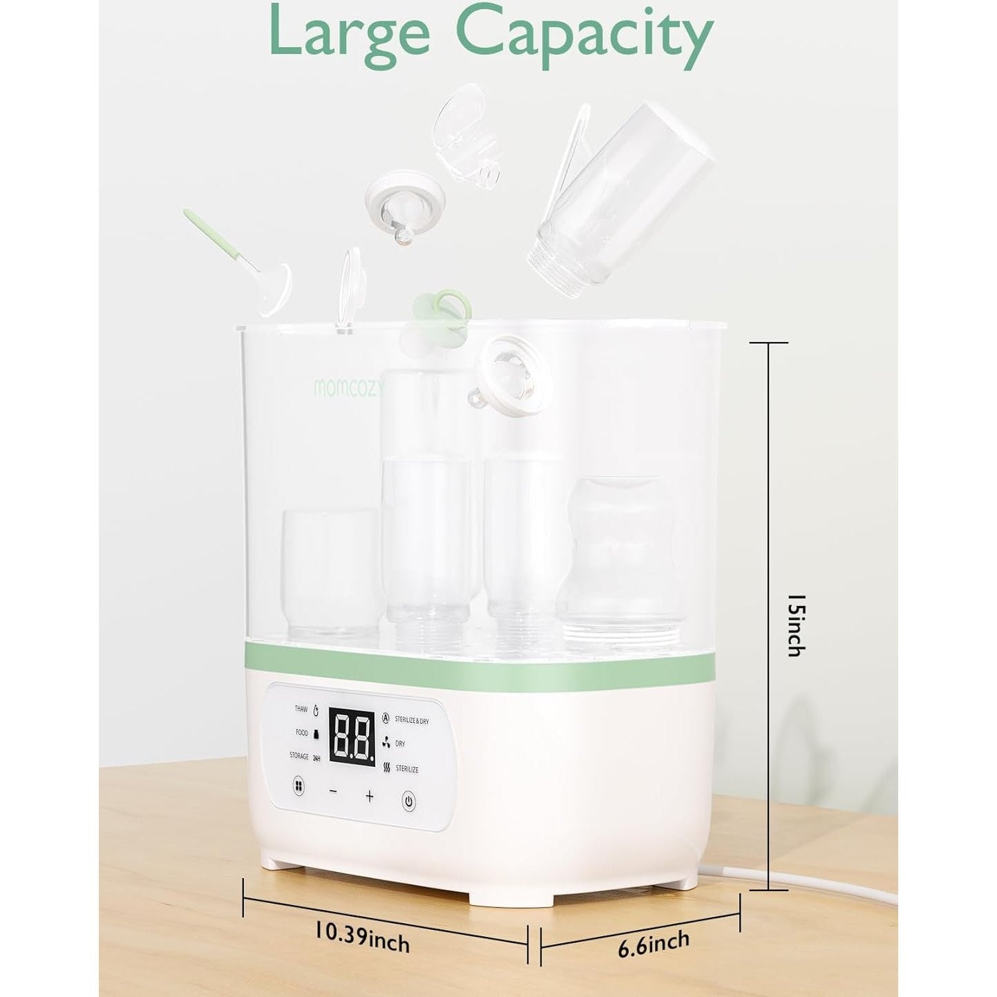 Momcozy Bottle 8 In 1 Sterilizer And Dryer