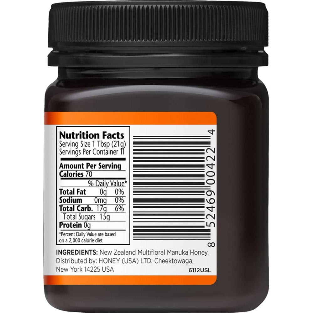 Manuka Doctor - MGO 80+ Manuka Honey Multifloral, 100% Pure New Zealand Honey. Certified. Guaranteed. Raw. Non-GMO (8.75oz) - Medaid International