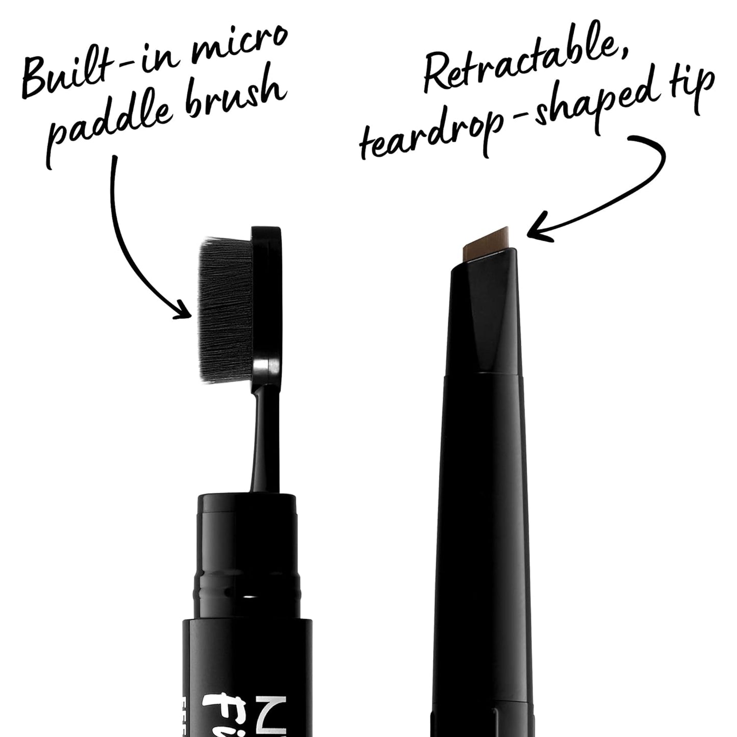 NYX Fill & Fluff Eyebrow Pomade Pencil - Medaid International
