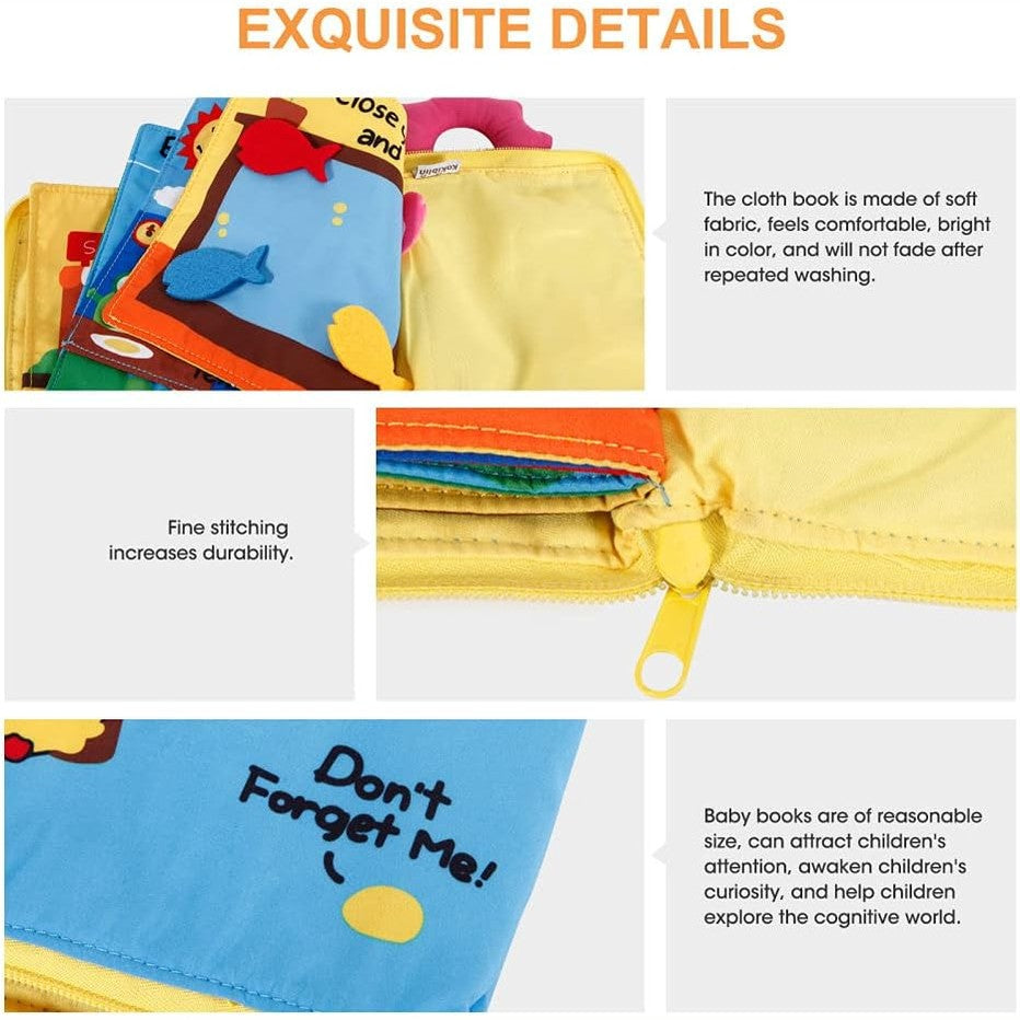 Tumama Kids - Baby Cloth Busy Book - Educational Book
