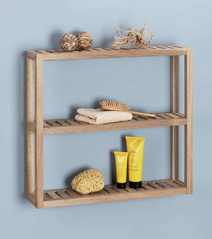 Wenko Acina Wall-Mounted Shelving Unit by Wenko